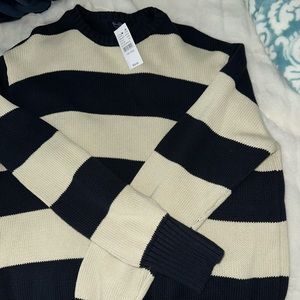 John galt striped sweater
